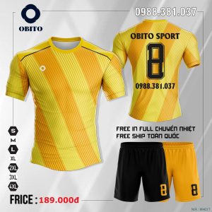 Áo Bóng Đá Tự Thiết Kế Không Logo Obito Sport Mẫu Mới Nhất 2022