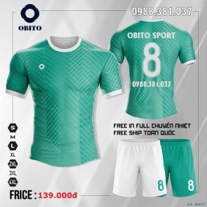 Áo CLB Hà Nội không logo tự thiết kế tại Obito Sport
