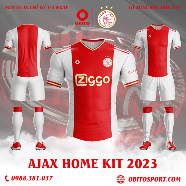 Áo Câu Lạc Bộ Ajax Sân Khách 2023 Màu Tím Than Đẹp Nhất - Obito Sport - Áo  Bóng Đá Cao Cấp
