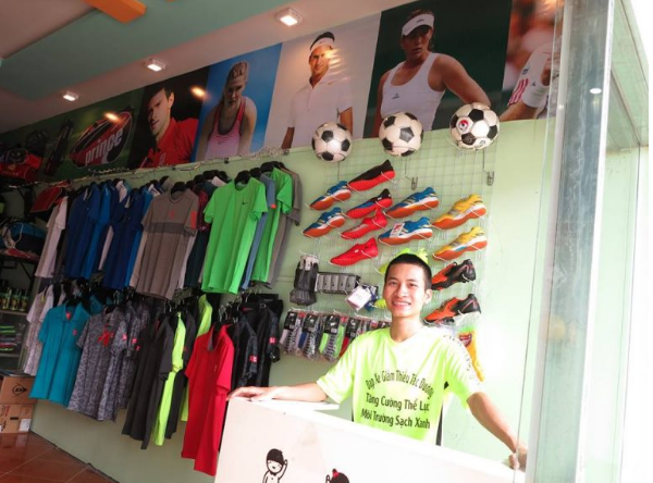 Shop bán quần áo đá bóng tại Hà Nội