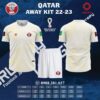 Mẫu Áo Đội Tuyển Qatar Sân Khách World Cup 2022 Đẹp