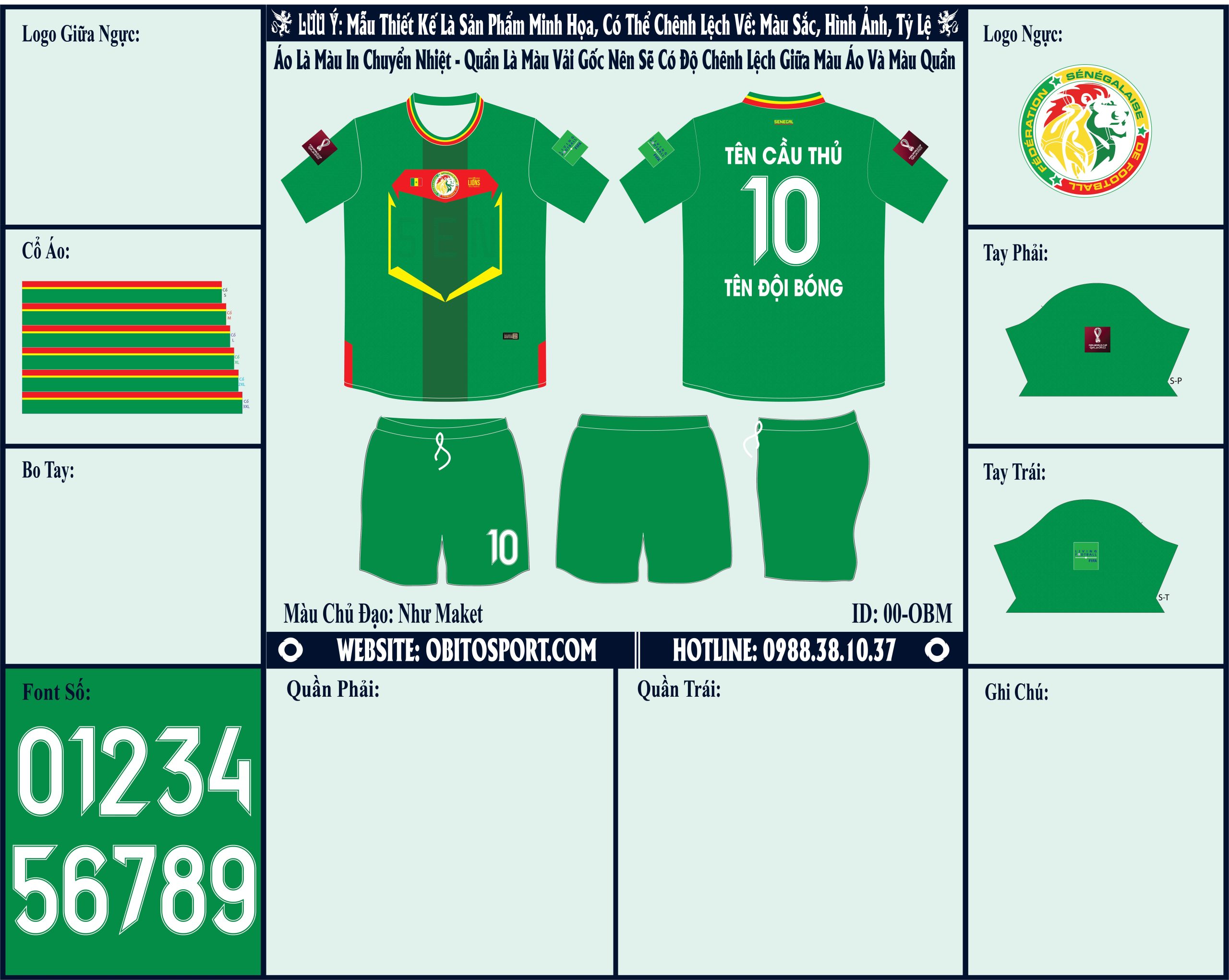 Mẫu ảnh áo đội tuyển Senegal sân khách World Cup 2022 Market - Được các nhà thiết kế của Shop Obito Sport tận tình thiết kế, mang lại cho khách hàng mẫu áo đội tuyển đẹp nhất. 
