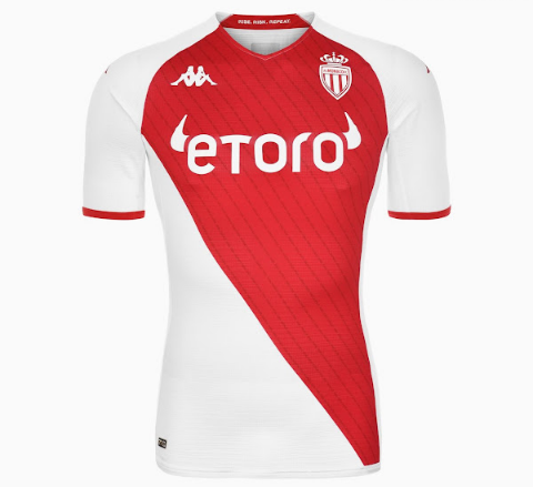 Áo bóng đá Monaco 2023 sân nhà
