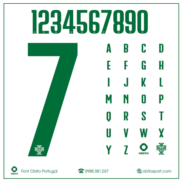 Phông số Obito Portugal 2023 Ấn Tượng