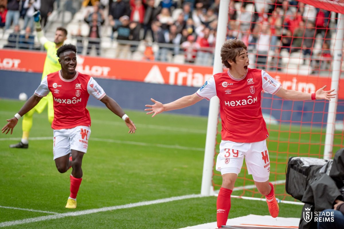 Áo bóng đá Reims  2023 sân nhà 