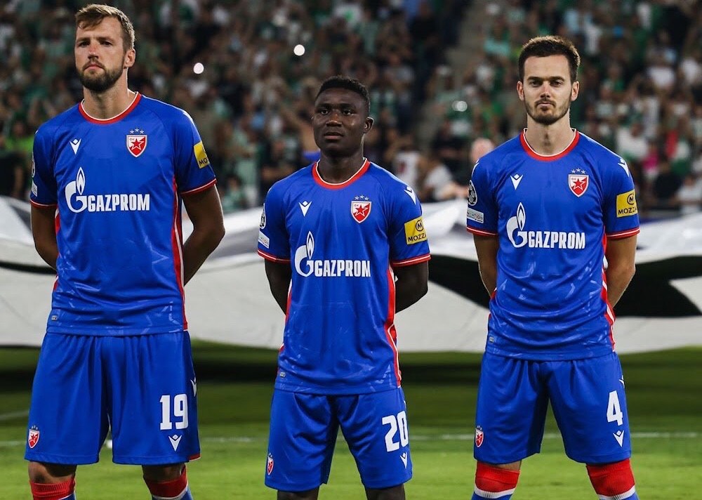 Áo bóng đá CLB Crvena Zvezda 2023 sân khách