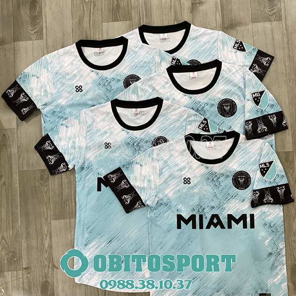 Áo câu lạc bộ Miami màu xanh ngọc đẹp