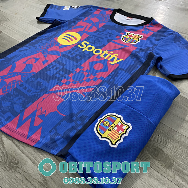 Mẫu áo đá bóng CLB Barcelona đẹp