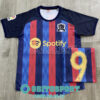 Mẫu áo đá banh CLB Barcelona tự thiết kế đẹp