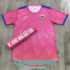 Mẫu áo bóng đá thiết kế màu hồng đẹp