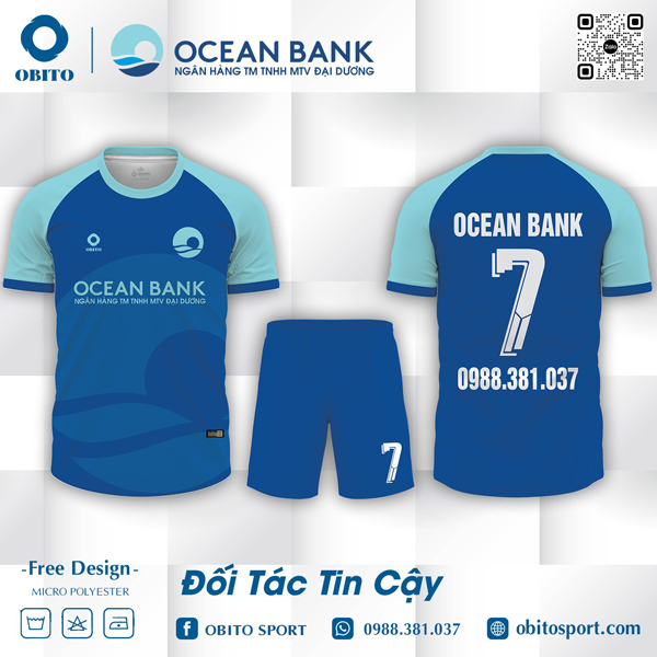 Mẫu áo ngân hàng Oceanbank ấn tượng nhất