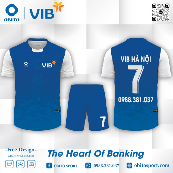 Mẫu áo ngân hàng VIB độc đáo nhất