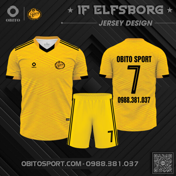 Áo đấu clb IF Elfsborg màu vàng