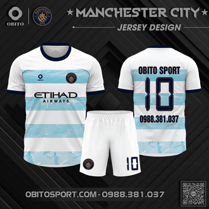Mẫu áo bóng đá câu lạc bộ Man City giá rẻ