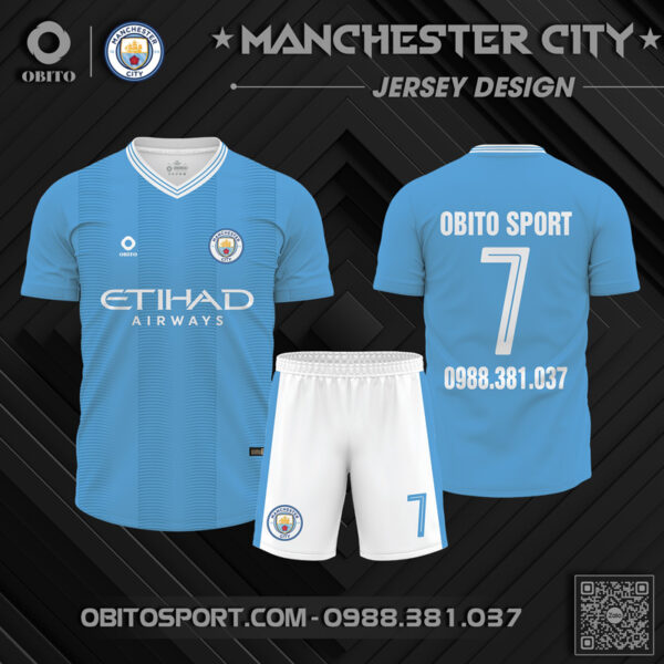 Xưởng may áo clb Man City đẹp