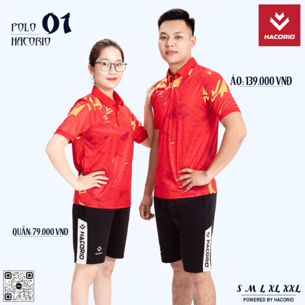 Quần áo polo thể thao nam nữ 