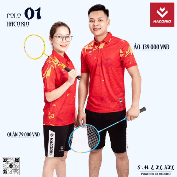 Quần áo polo thể thao nam nữ 