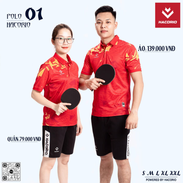 Quần áo polo thể thao nam nữ