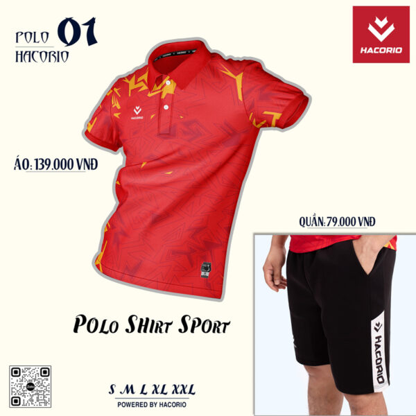 Quần áo polo thể thao nam nữ 
