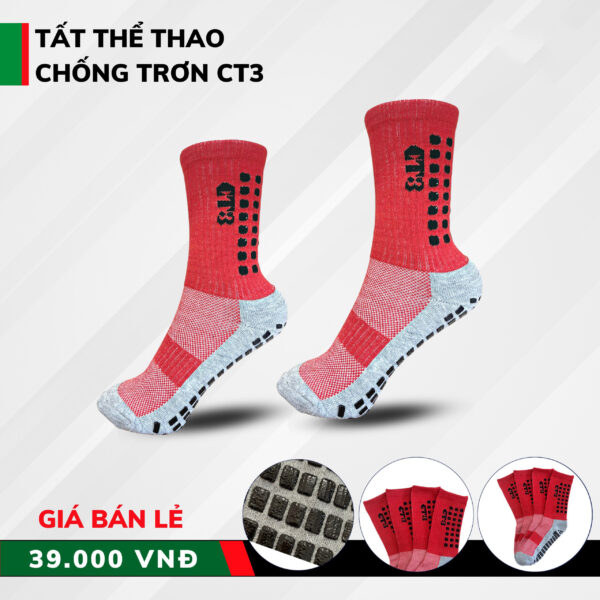 Mẫu tất bóng đá chống trơn trượt mới nhất