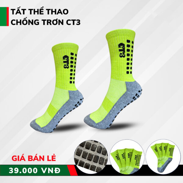 Giá tất bóng đá chống trơn 