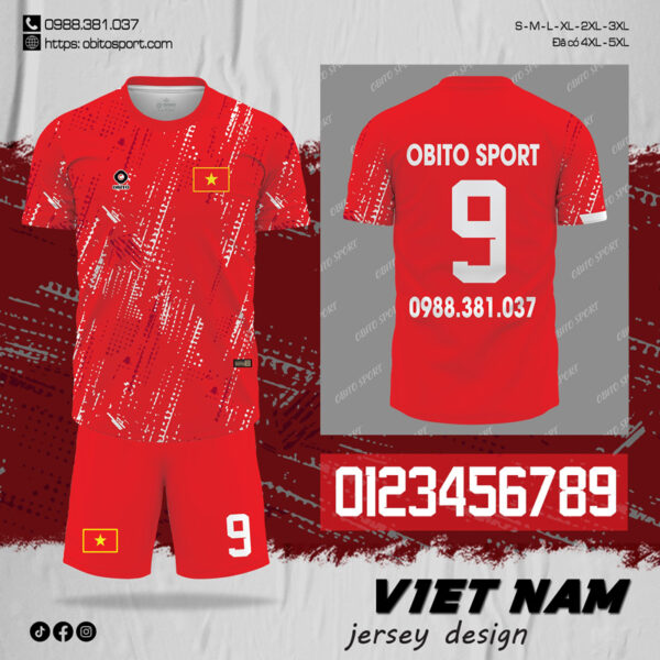 Áo thi đấu đội tuyển mới