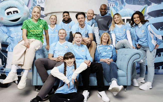 Mẫu áo clb Man City 23/24 sân nhà