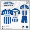 Áo bóng đá Brighton Hove Albion sân nhà 2023-2024