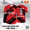 Bộ Áo Đấu Quân Đội Nhân Dân Việt Nam Tăng Thiết Giáp Màu Đỏ