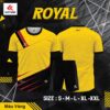 Quần Áo Bóng Đá Không Logo Kotomi Royal Màu Vàng