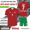 Mẫu Áo Bóng Đá Đội Tuyển Bồ Đào Nha Sân Nhà EURO 2024 Màu Đỏ