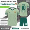 Áo Bóng Đá Đội Tuyển BOLIVIA Sân Nhà 2024 Màu Xanh Nhạt