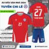 Áo Đá Banh Đội Tuyển Chi Lê Sân Nhà 2024 Màu Đỏ
