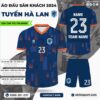 Áo Đấu Đội Tuyển Hà Lan Sân Khách EURO 2024 Màu Xanh