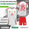 Áo Đấu Đội Tuyển HUNGARY Sân Khách EURO 2024 Màu Trắng