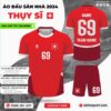 Áo Thi Đấu Đội Tuyển Thụy Sĩ Sân Nhà EURO 2024 Màu Đỏ