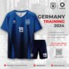 Áo Đấu Đội Tuyển Đức Màu Xanh Bích Lấy Ngay