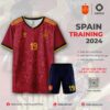 Quần Áo Bóng Đá Đội Tuyển Tây Ban Nha Màu Đỏ