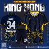 Áo Đá Banh Không Logo Obito King Kong Màu Tím Than Mới Nhất