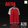Sản Phẩm Áo Bóng Đá Aura A20 Màu Đỏ Không Logo Có Sẵn
