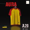 Giá Siêu Mềm Set Áo Bóng Đá Aura A20 Màu Vàng Không Logo Tại Obito