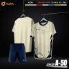 Quần Áo Đá Bóng Đá Aura A-50 Không Logo Thiết Kế Mới Nhất