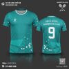 Áo Cầu Lông Thiết Kế Màu Xanh Real Năng Động - Mã 48-3