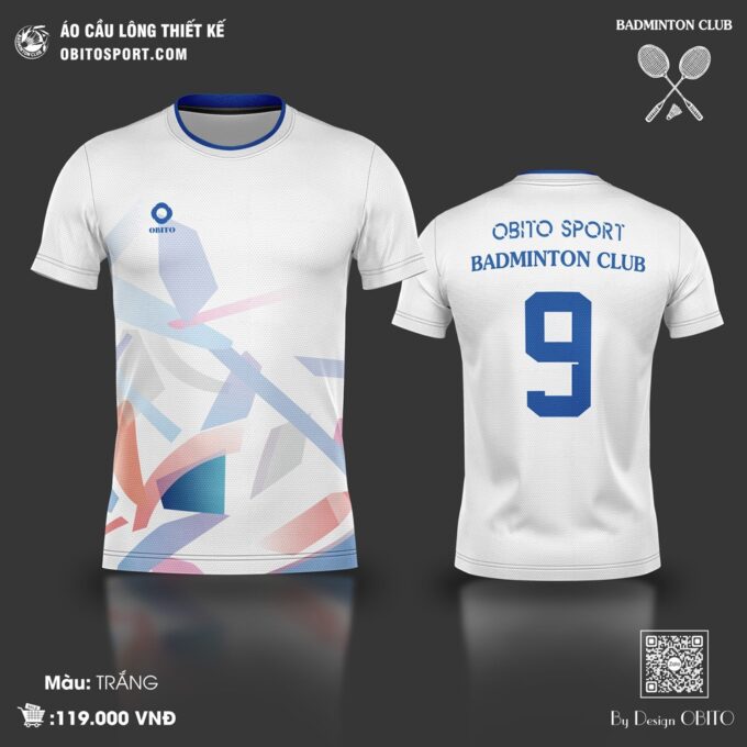 Áo Cầu Lông Thiết Kế OBITO SPORT - Trẻ trung, năng động