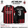 Mẫu Áo Đấu AC MILAN Sân Nhà 25-26 Mới Nhất