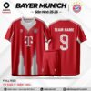 Áo Đá Banh BAYER MUNICH Sân Nhà 25-26 Độc Đáo