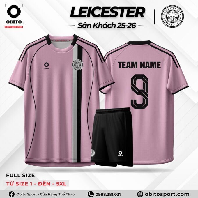 Quần Áo Đá Banh Sân Khách LEICESTER Sân khách 25-26