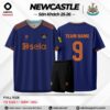 Mẫu Áo Đá Bóng Sân Khách NEWCASTLE Sân Khách 25-26