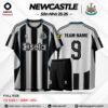 mẫu Áo Đá  Banh NEWCASTLE Sân Nhà 25-26