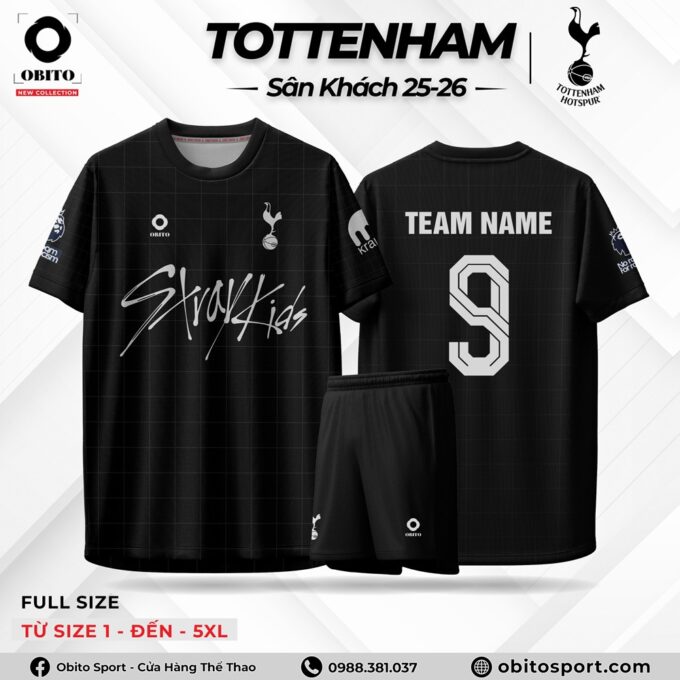 Quần Áo bóng Đá TOTTENHAM Sân Khách 25-26 Độc lạ